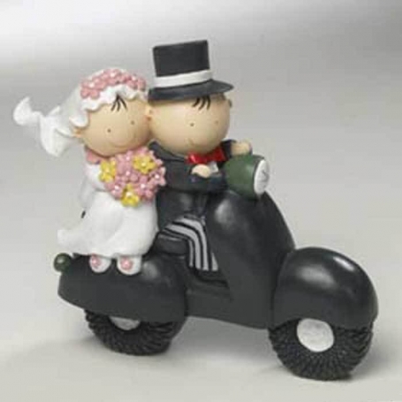 Bonecos de bolo noivos casamento