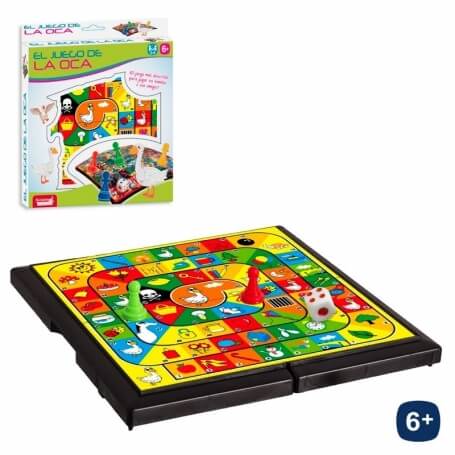 Jogo da Oca clássico dobrável Diversão garantida para crianças e famílias