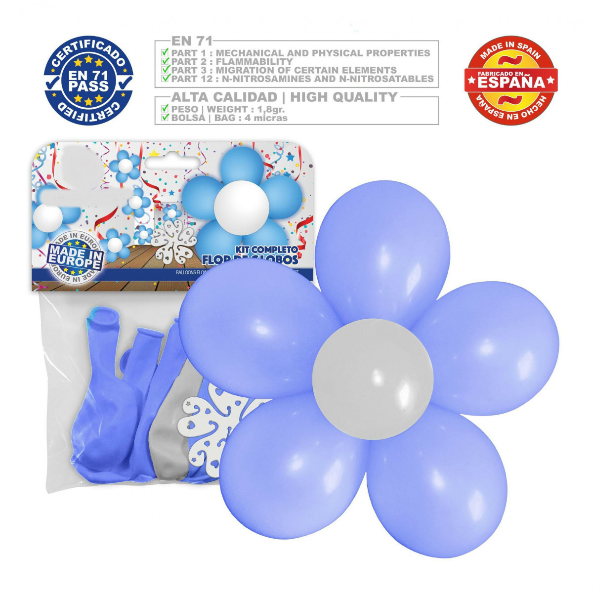 Pack de decoração com balões