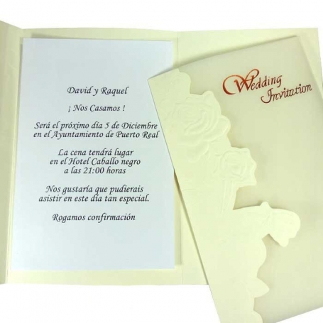 Convites de casamento econômicos