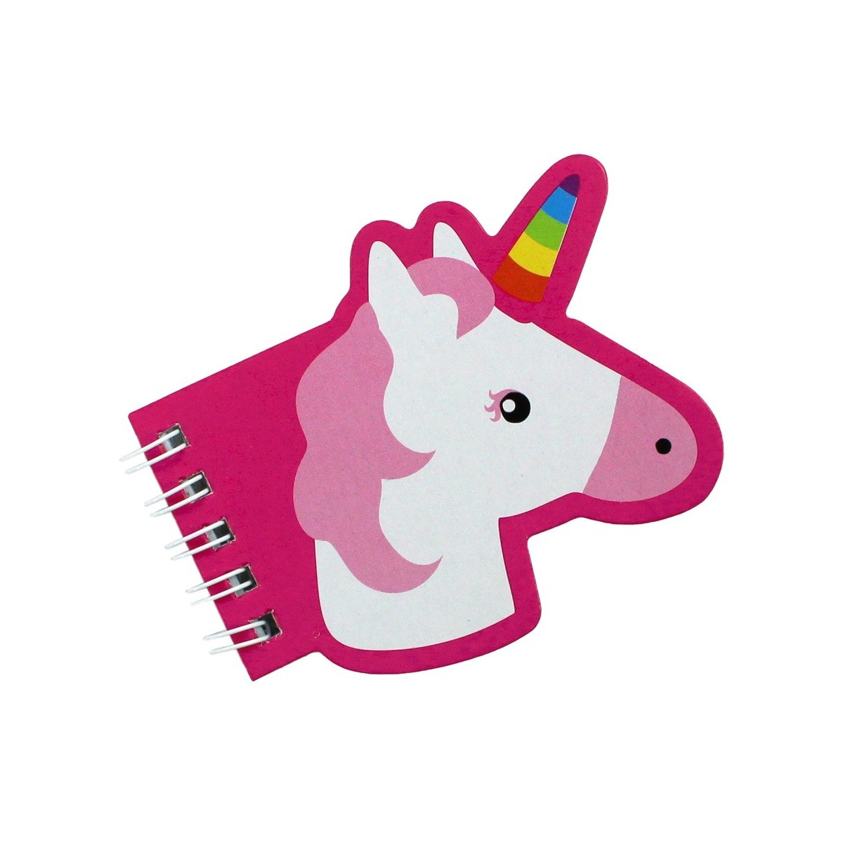 Caderno decorado de unicórnio