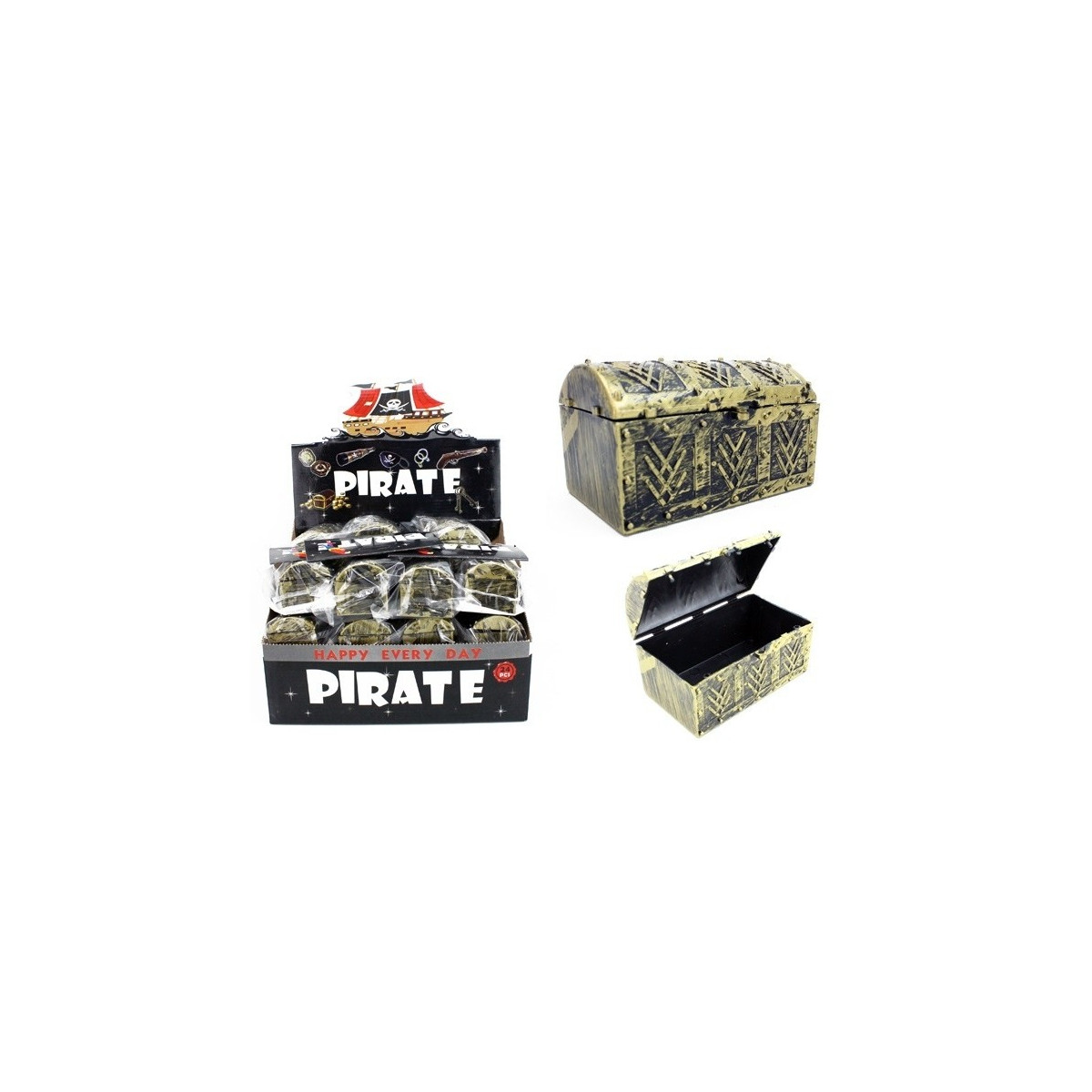 Cofre tesouro pirata