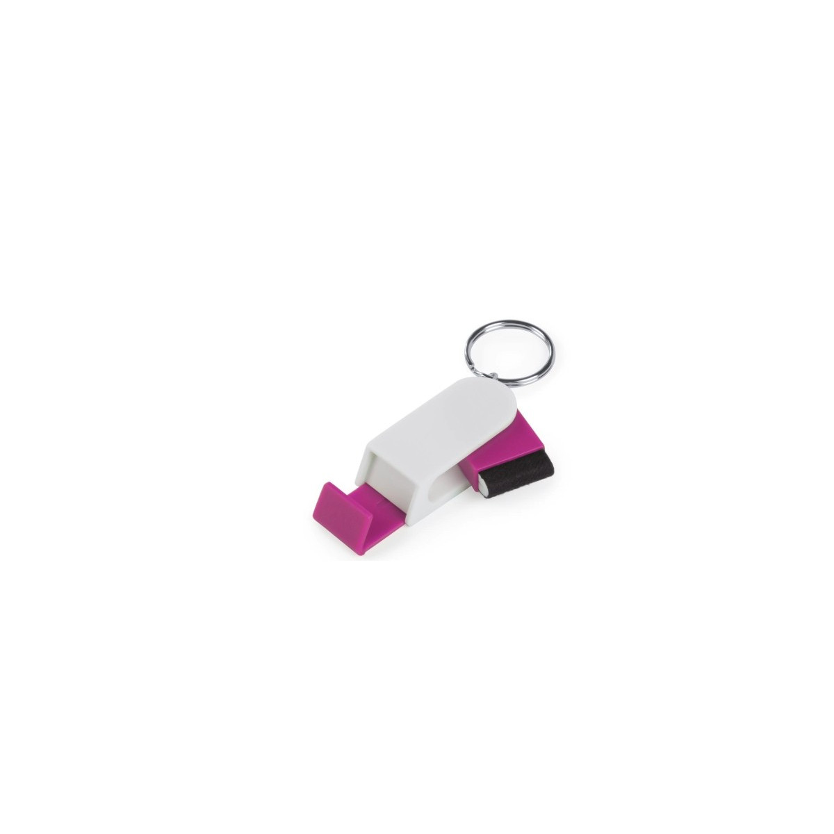 Chaveiro Suporte para Celular Prático e Original na Cor Rosa