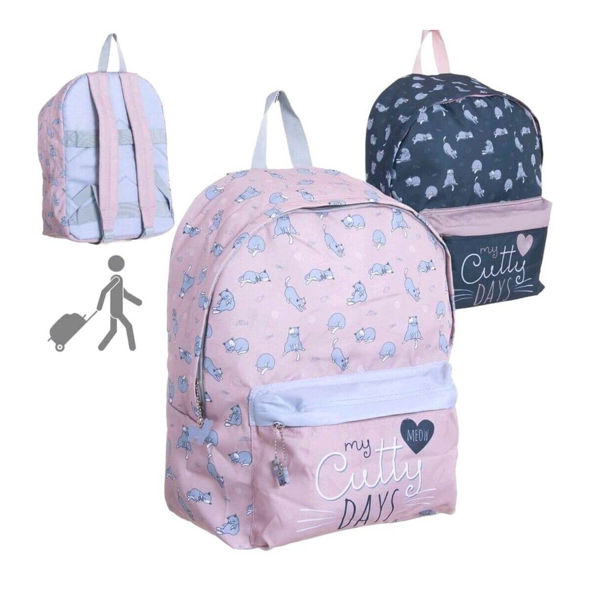 Linda mochila escolar
