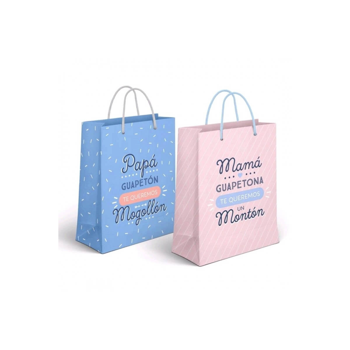 Sacos de presente com mensagem pequena