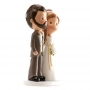 Figura de casais para bolo de casamento