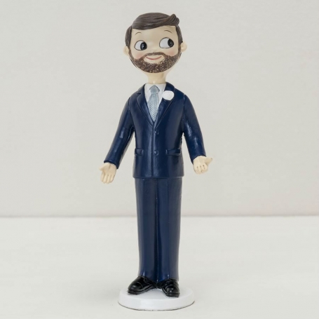 Homem casamento boneca