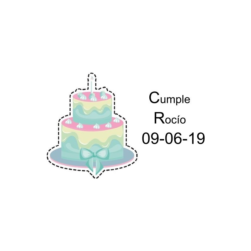 Aniversário adesivos