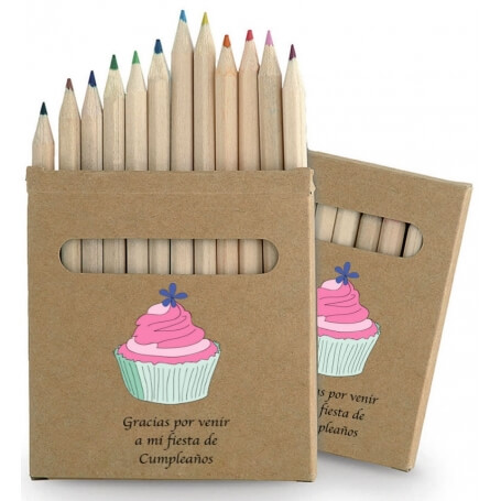 Lápis de cor para aniversário