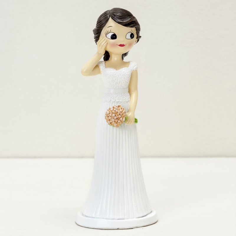 Boneca de bolo de casamento