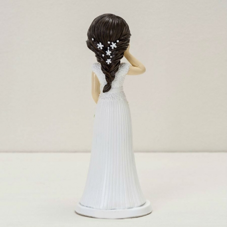 Boneca de bolo de casamento