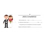 Convites de casamento para preencher