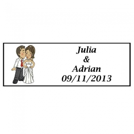 Etiqueta Adesiva Will & Grace Kiss
