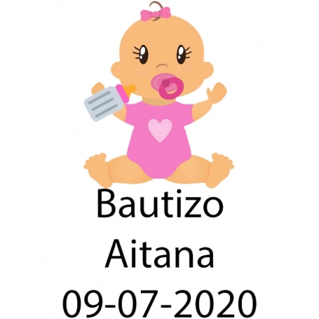 Adesivo de baptizado