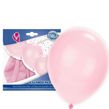 Pacote De Balões Rosa Pastel