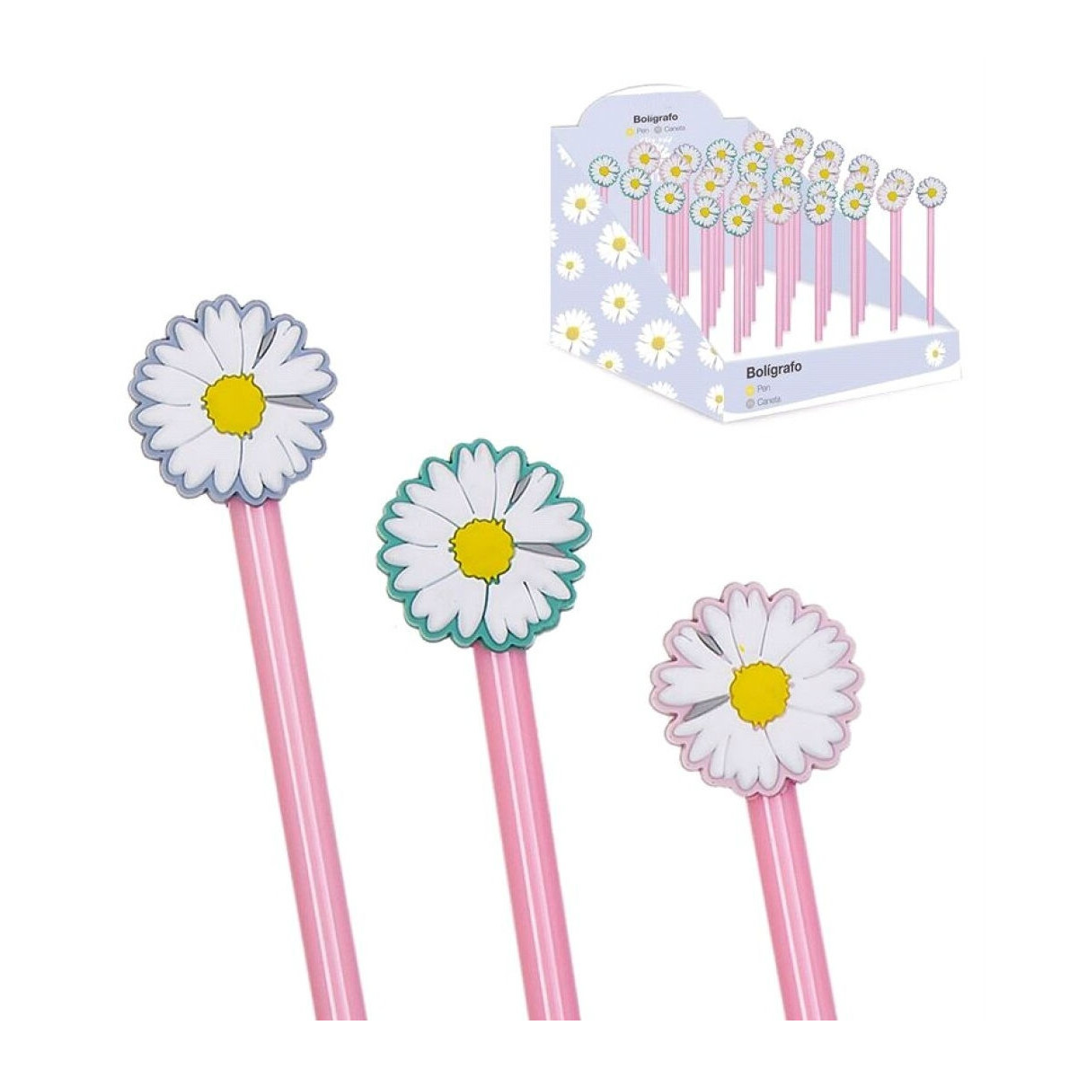 Caneta margarida