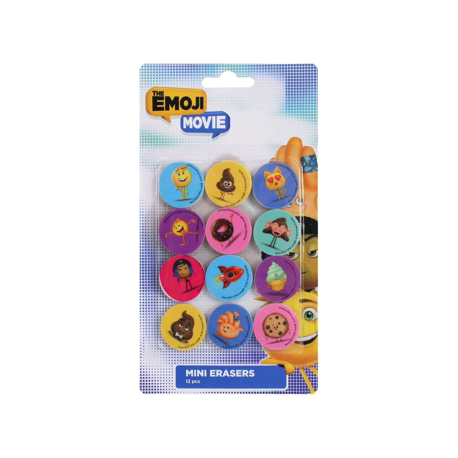 Pacote de borrachas emoji