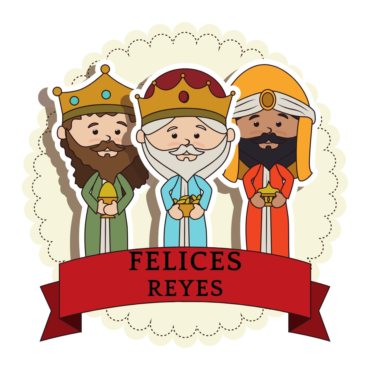 Decoração reis magos