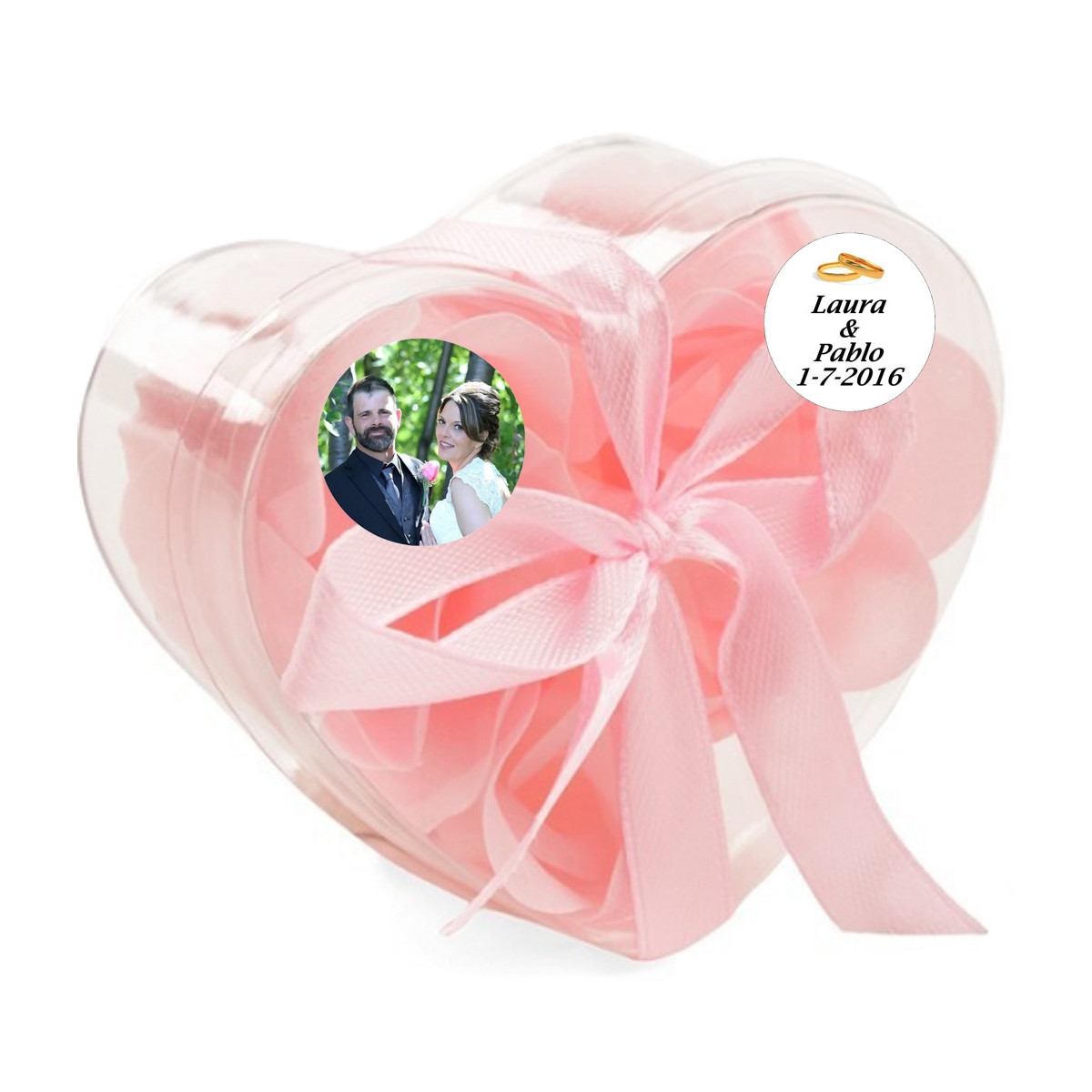 Sabonetes de casamento personalizados