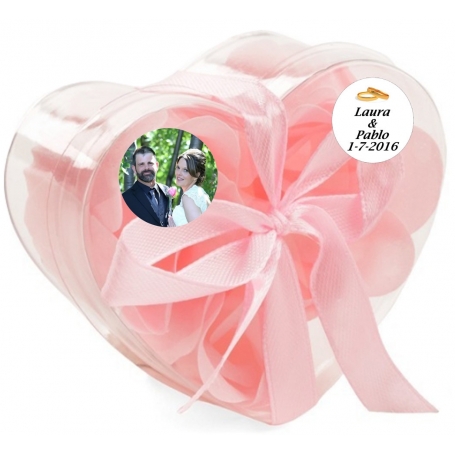 Sabonetes de casamento personalizados