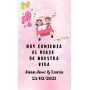 Etiqueta personalizada casamento