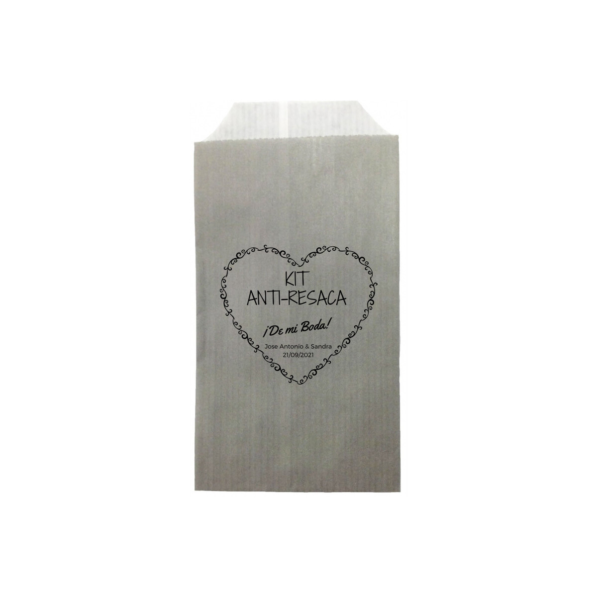 Kit anti ressaca de casamentos personalizado