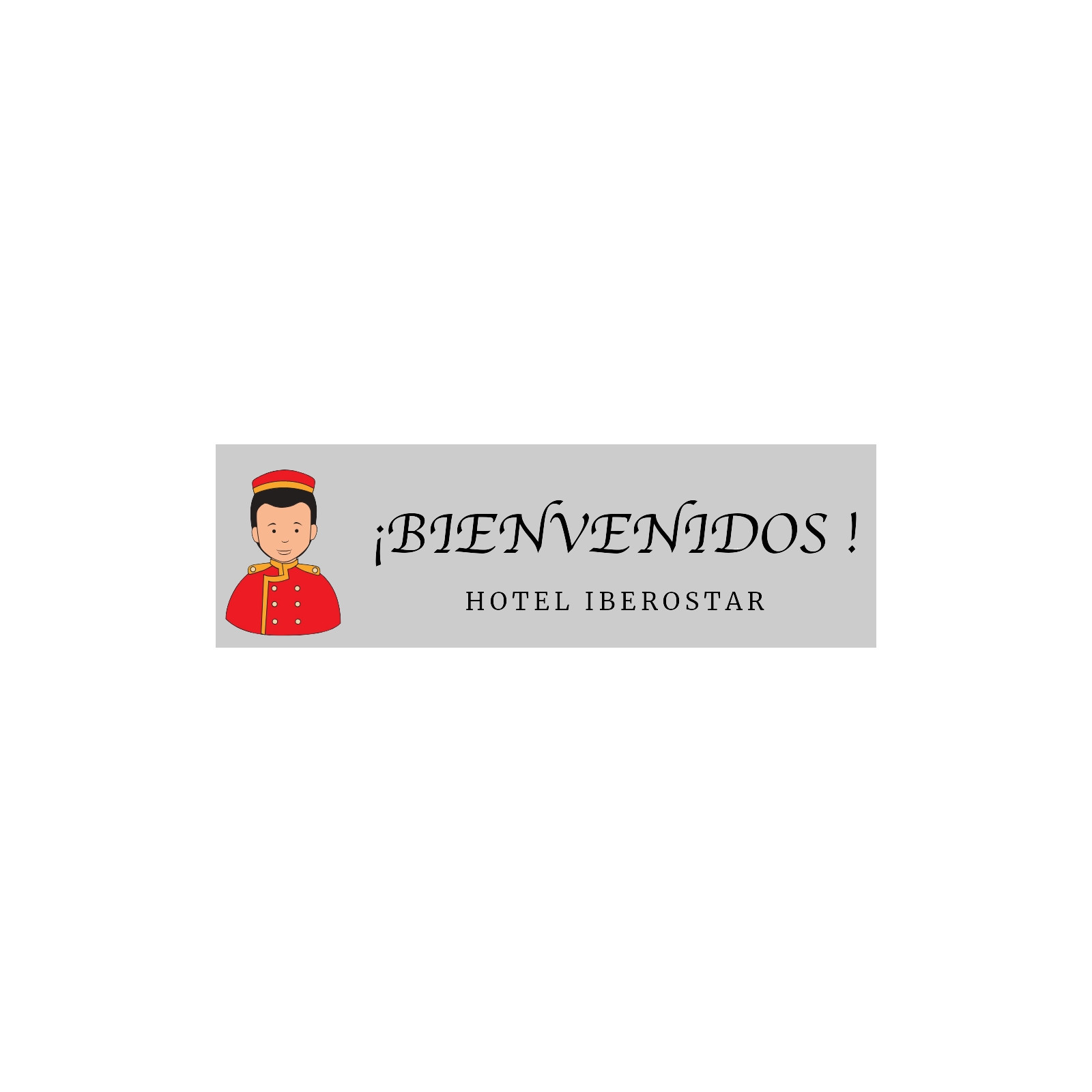 Adesivos de boas-vindas