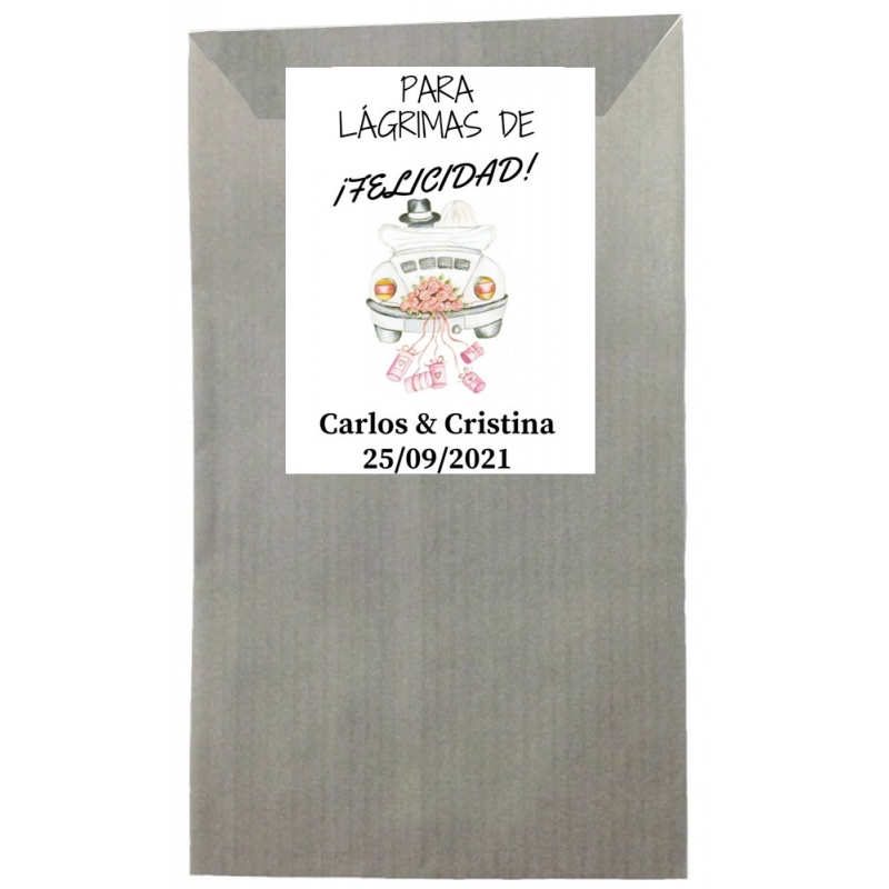 Sobre lágrimas de felicidade personalizadas