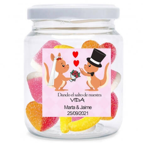 jarra doces casamento