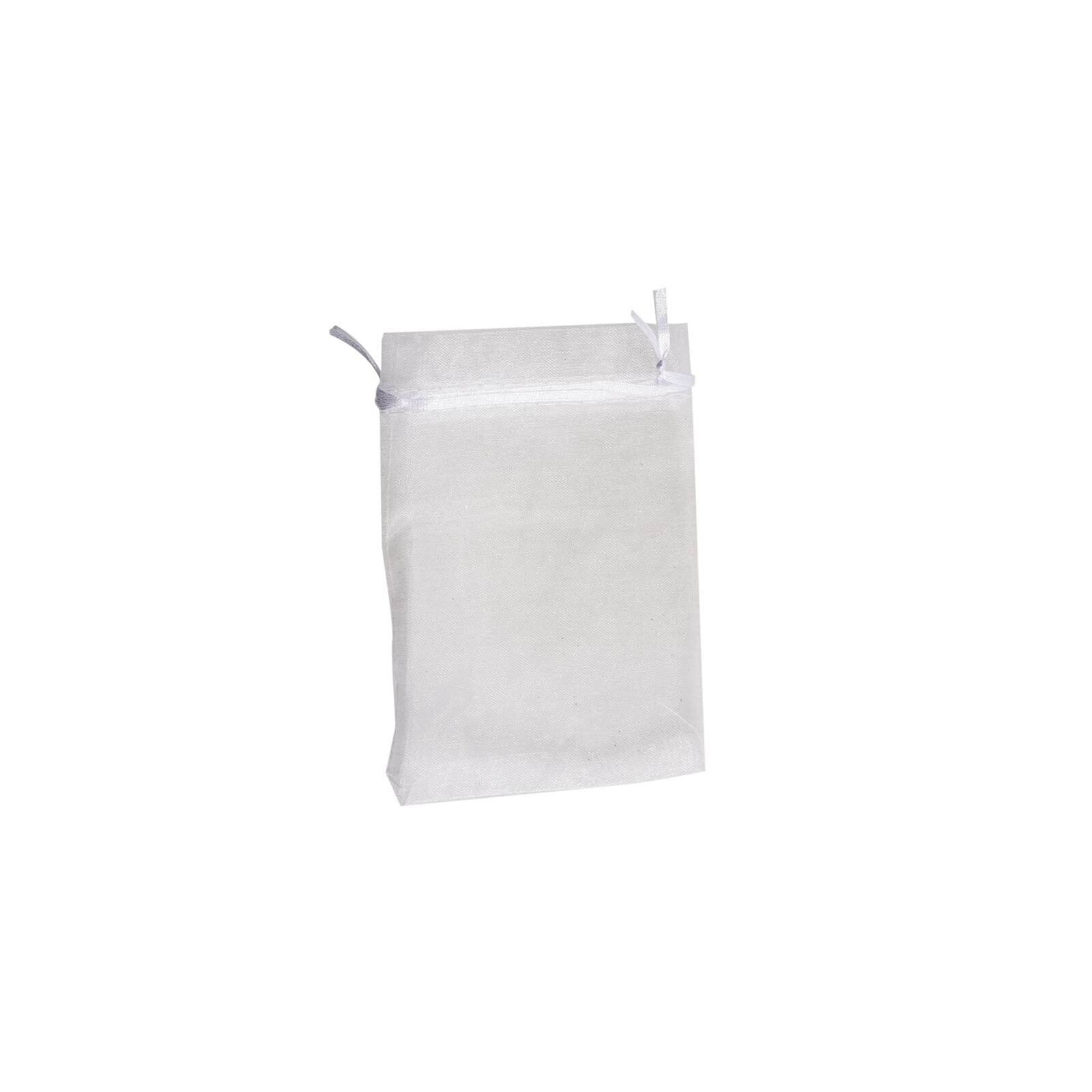 Bolsa de organza branca 15 x 20