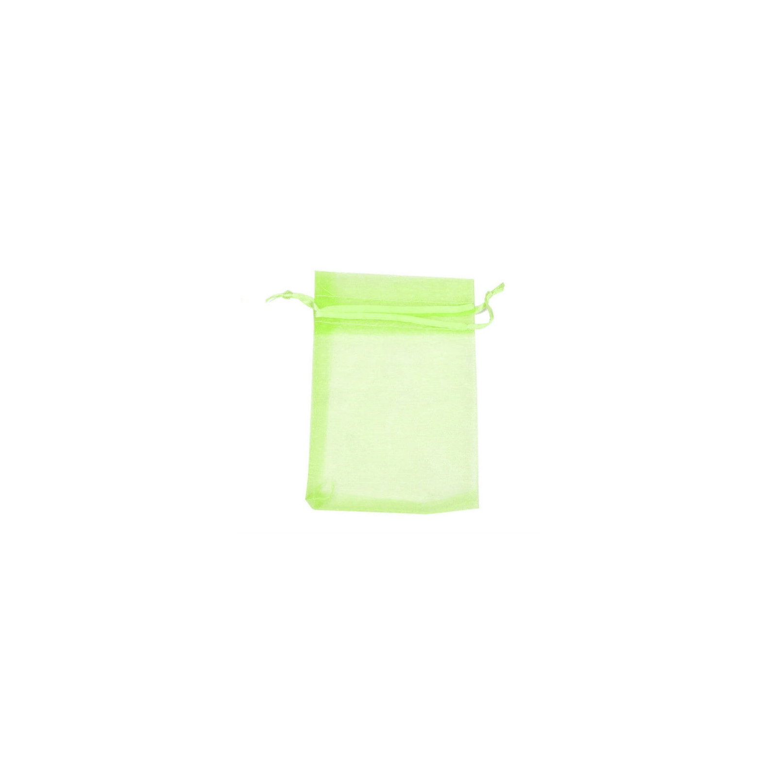 Bolsa de organza verde claro 15 x 20