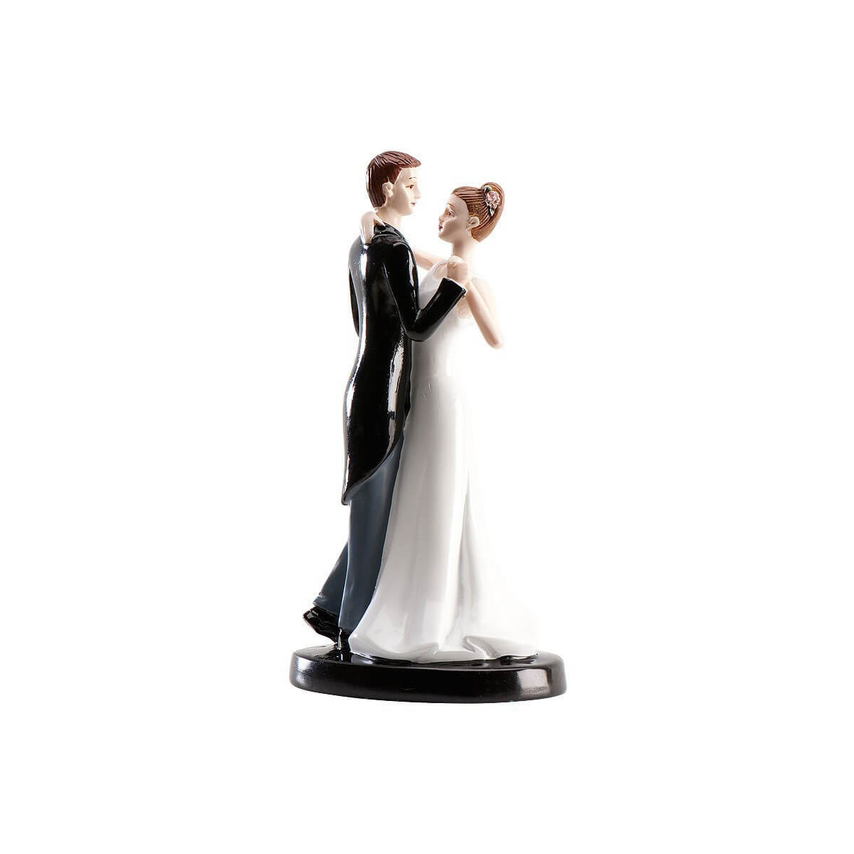 Figura bridegrooms firme do bolo de casamento