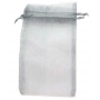 Saco de organza prata 9 x 15