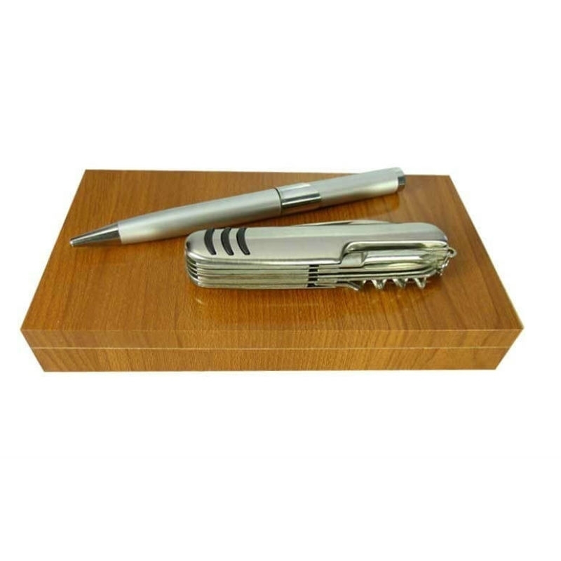 Set caneta faca
