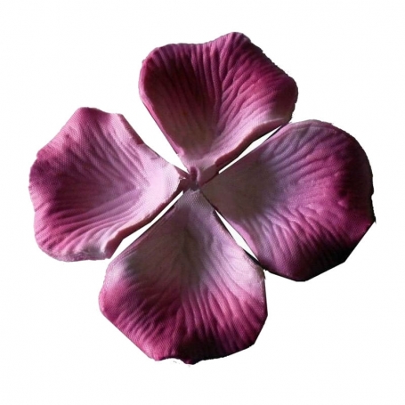 Pétalas De Rosa Malva Artificial