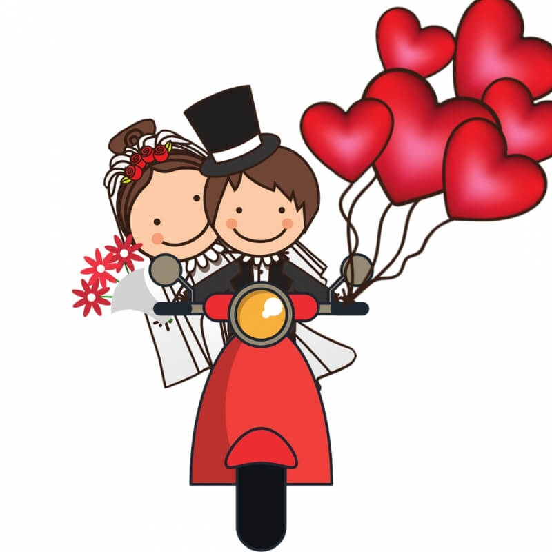 Adesivos para casamento