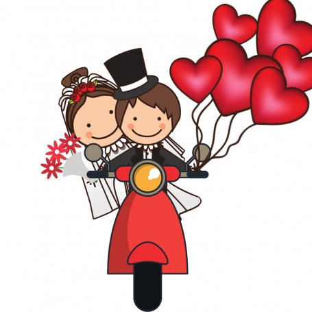Adesivos para casamento