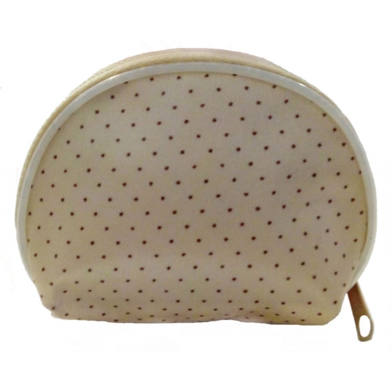 Porta-moedas bege