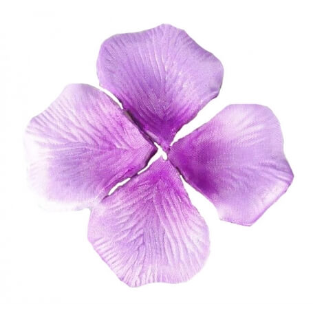 Pétalas De Rosa Artificiais Lilás