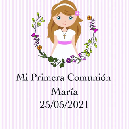 Chucheria para comunhão personalizada