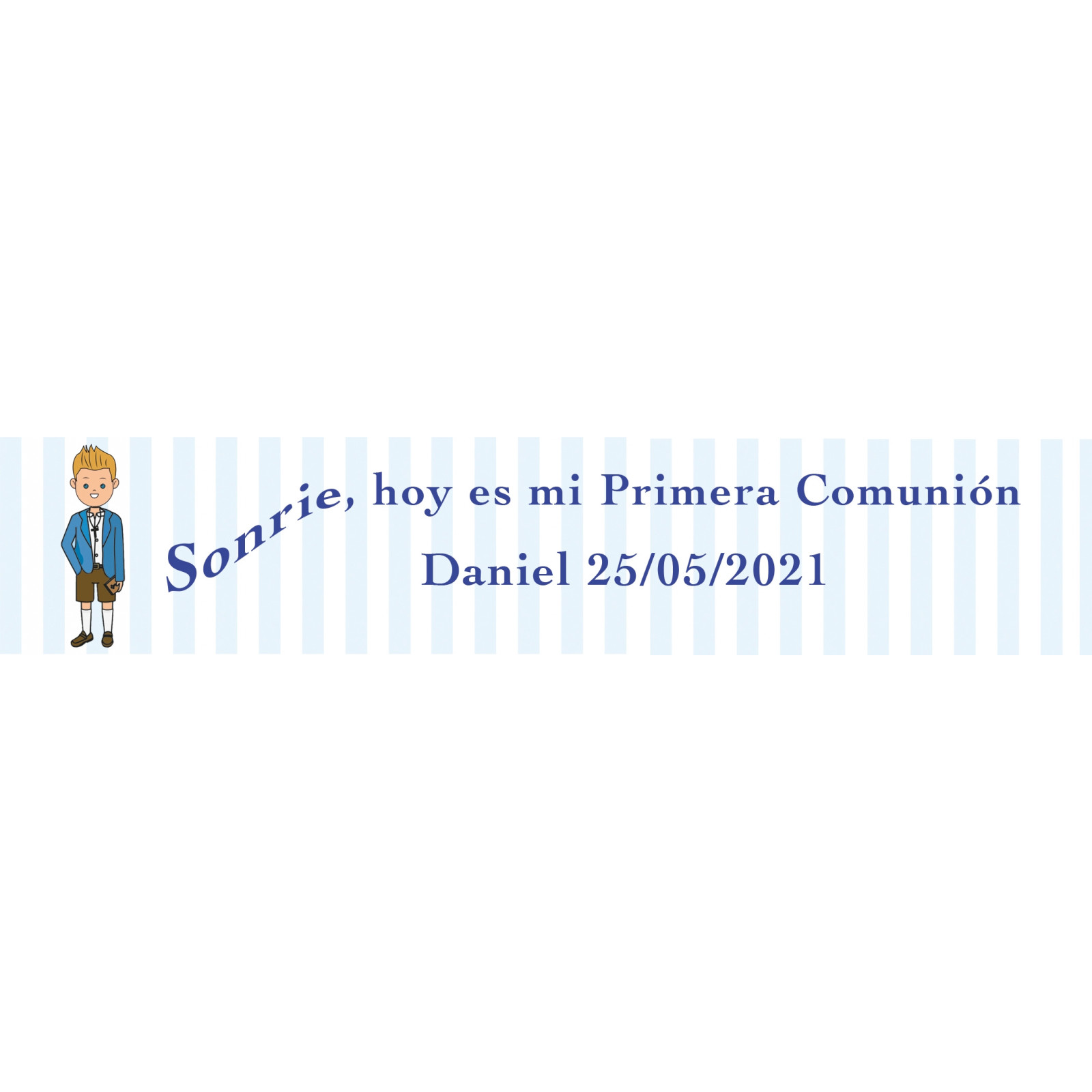 Adesivo comunhão criança