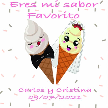 Adesivo de sorvete
