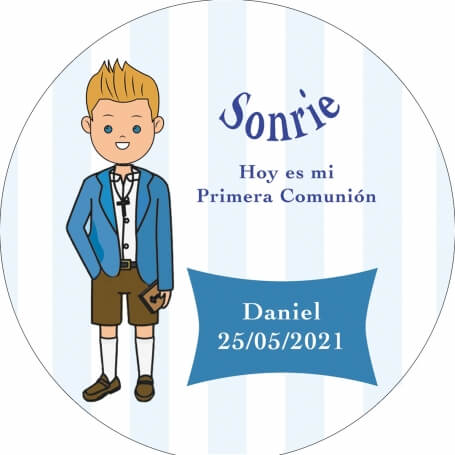 Frasco de doces de comunhão