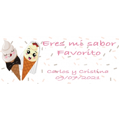 Adesivos de casamento