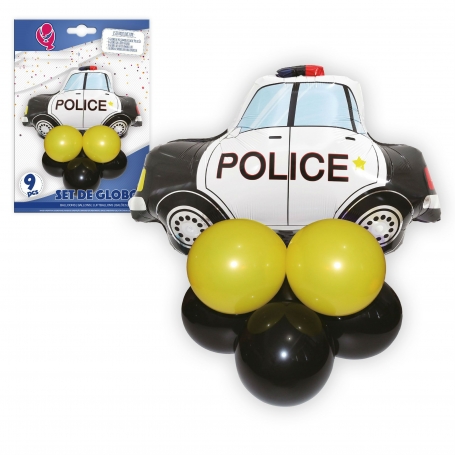Pacote de balões policiais