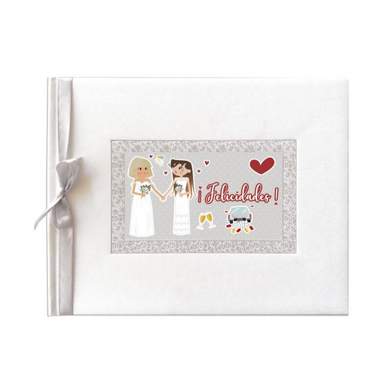 Livro para assinaturas de casamento