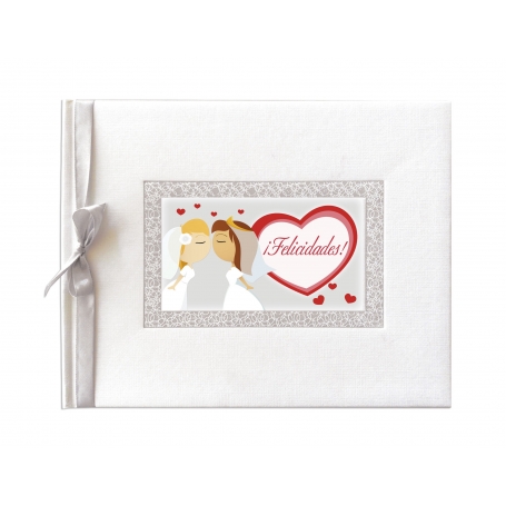 Livro de assinaturas de casamento