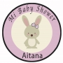 Adesivos baby shower