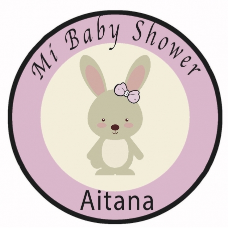Adesivos baby shower