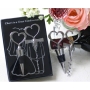 Conjunto de vinho noivos detalhes de casamento para convidados